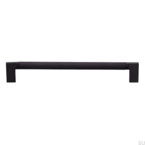 Ручка мебельная продолговатая 2457 192 Metal Black Mat