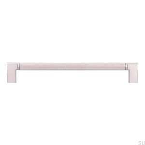 Ручка мебельная продолговатая 2457 192 Silver Brushed