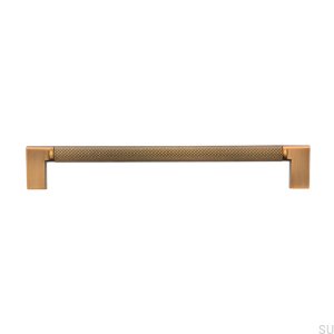 Ручка мебельная продолговатая 2457192 Antique Gold Brushed