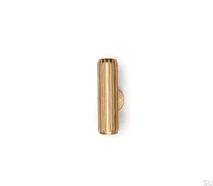 Мебельная ручка Rille Gold Brushed