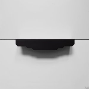 Мебельная ручка Karla Black Brass Black Edge