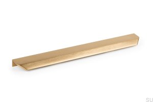 Ручка мебельная Vann 350 Edge Матовое золото