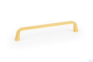 Ручка мебельная длинная Este 160 Brushed gold
