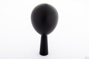 Мебельная ручка Drop 64 Black Aluminium