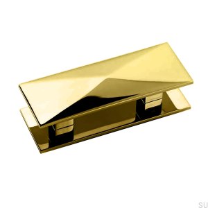 Ручка мебельная продолговатая Art Deco 5 Brass