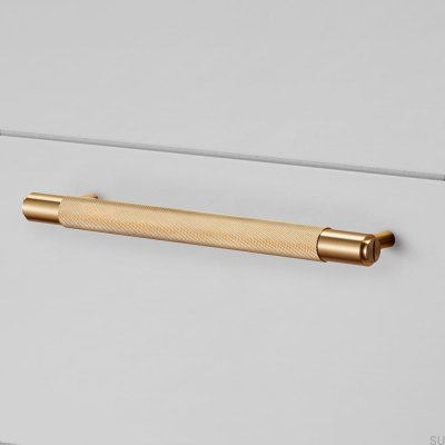 Мебельная ручка Pull Bar Small Cross 125 Gold Brass