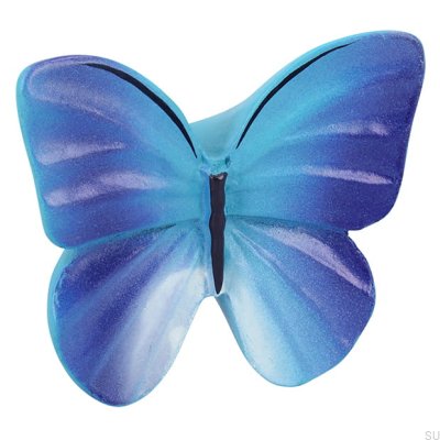 Ручка мебельная H044 Butterfly Пластик Синий