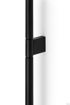  Ручка мебельная продолговатая Point 960, черный матовый алюминий