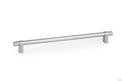 Nobb 320 продолговатая мебельная ручка из матового алюминия