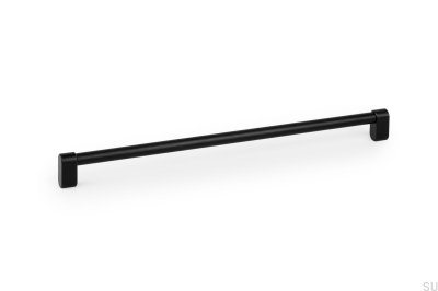 Ручка мебельная продольная Linkk 320 Aluminium Black Brushed