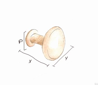 Настенная вешалка Circum 33 Wooden Walnut