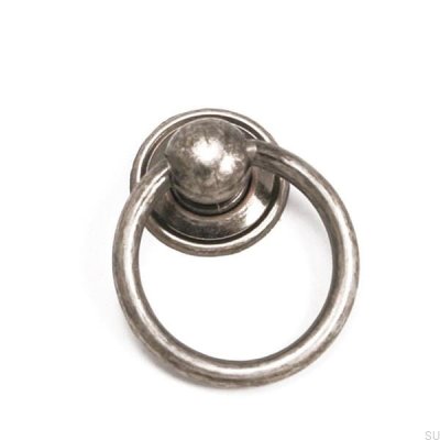 Ручка мебельная круглая 5210 36 Antique black