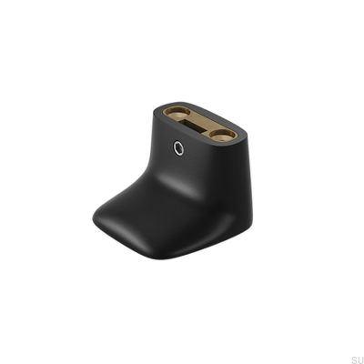 Мебельная ручка MF 1 Brass Black (2 шт.)