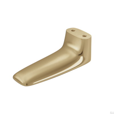 Мебельная ручка MF 3 Полированная латунь (2 шт.)