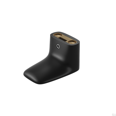 Настенная вешалка MF 2 Латунь черная (2 шт.)