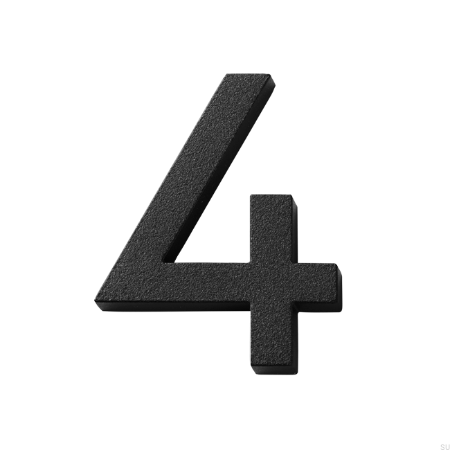 Zdjecie numeracji domu cyfra 4