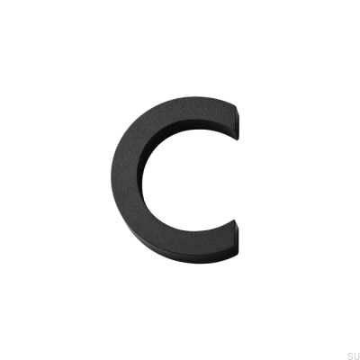 Современный дом в нумерации строчная буква C Алюминий