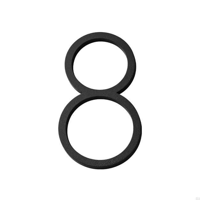 Zdjecie numeracji domu cyfra 8