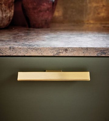 Ручка для мебели Hammer 32 Metal Brushed Gold удлиненная