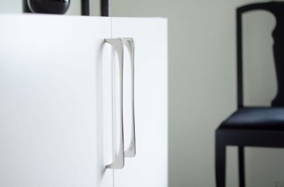 Продольная мебельная ручка Bridge 224 Полированная нержавеющая сталь