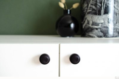 Ручка мебельная Настенная вешалка Hip 30 Алюминий черный