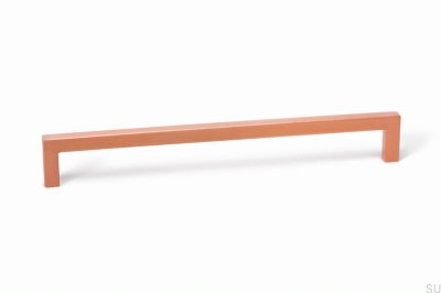 Удлиненная мебельная ручка U 0056 192 Brushed Copper