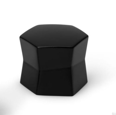 Ручка для мебели Coffee Pot, металл, черный