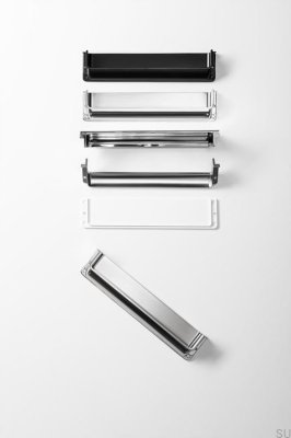 Встраиваемая ручка для мебели Nest 212 Металл черный