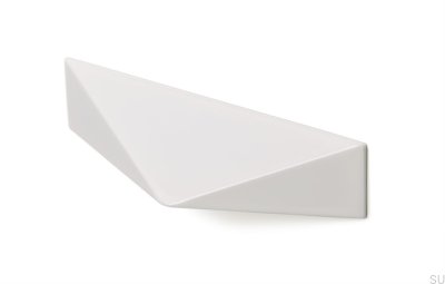 Ручка мебельная продолговатая Kares 192 Металл белый