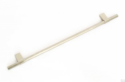 Удлиненная мебельная ручка Line Big 342 Матовая нержавеющая сталь