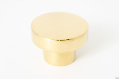 Ручка мебельная Dot 40 Polished Brass Неокрашенная