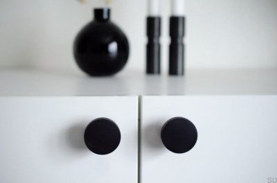 Мебельная ручка Dot 40 Алюминий черный
