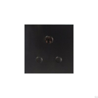 5 Amp UK Module English Euro Plate Plug, черный