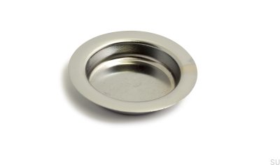 Врезная ручка для раздвижных дверей 200 Полированный хром (2 шт.)