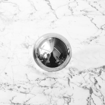 Ручка мебельная Odete M латунь серебро хром