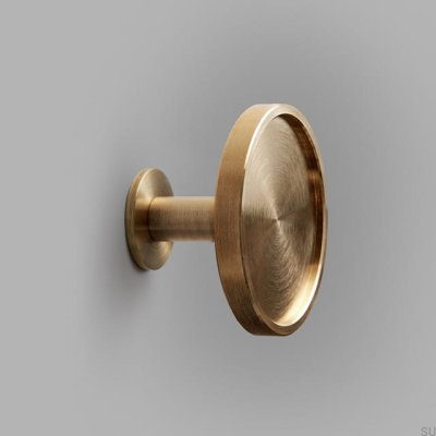 Настенная вешалка Ina L W Латунь, Матовый Неокрашенный