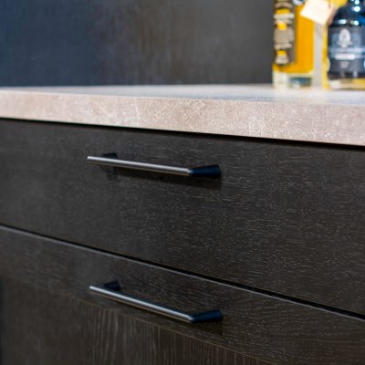 Мебельная ручка Studio 160. Металл черный