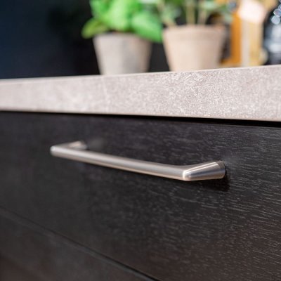 Ручка для раздвижной мебели Studio 160, матовое серебро