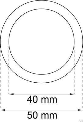 Встраиваемая ручка для раздвижных дверей 200 Белый (2 шт.)