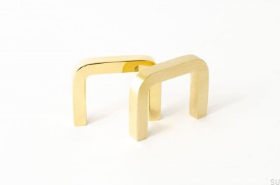 Ручка мебельная Thread 38 Латунь Матовый Неокрашенный