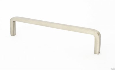 Мебельная ручка Thread 128, сталь, матовая