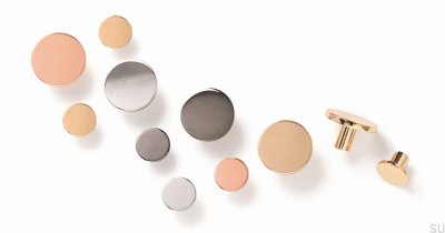 Ручка мебельная Como Полированная медь