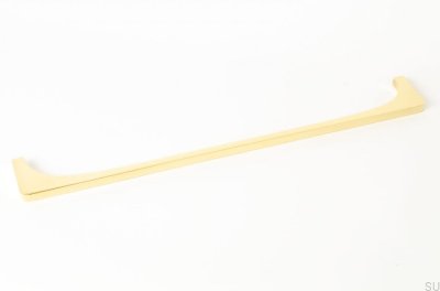 Мебельная ручка Bridge 320. Полированная латунь. Неокрашенная.