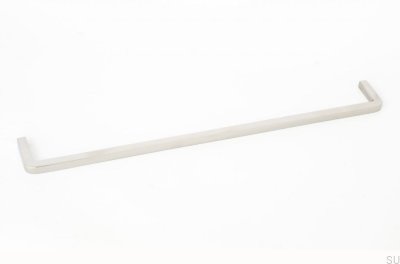 Удлиненная мебельная ручка Thread 320 Steel Polished