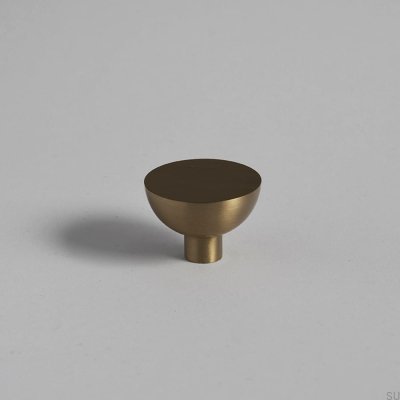 Мебельная ручка Luna M Brass Brushed