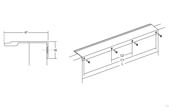 0465032L04--Uchwyt-meblowy-krawędziowy-Stratt-32-Aluminiowy-Anodowany-Viefe-Skandynawskie-Uchwyty_5