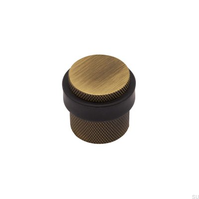 Напольный стопор Footer Helix Античная бронза