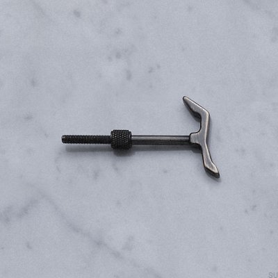 Настенная вешалка Cross 45 из обожжённой бронзы