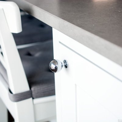 Мебельная ручка Lily Chrome