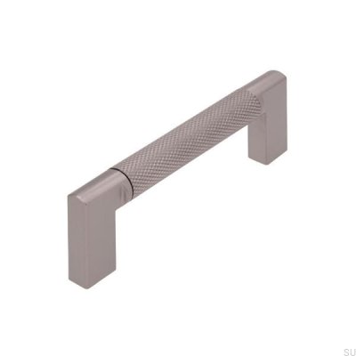 Ручка мебельная продолговатая 2457 96 Silver Brushed